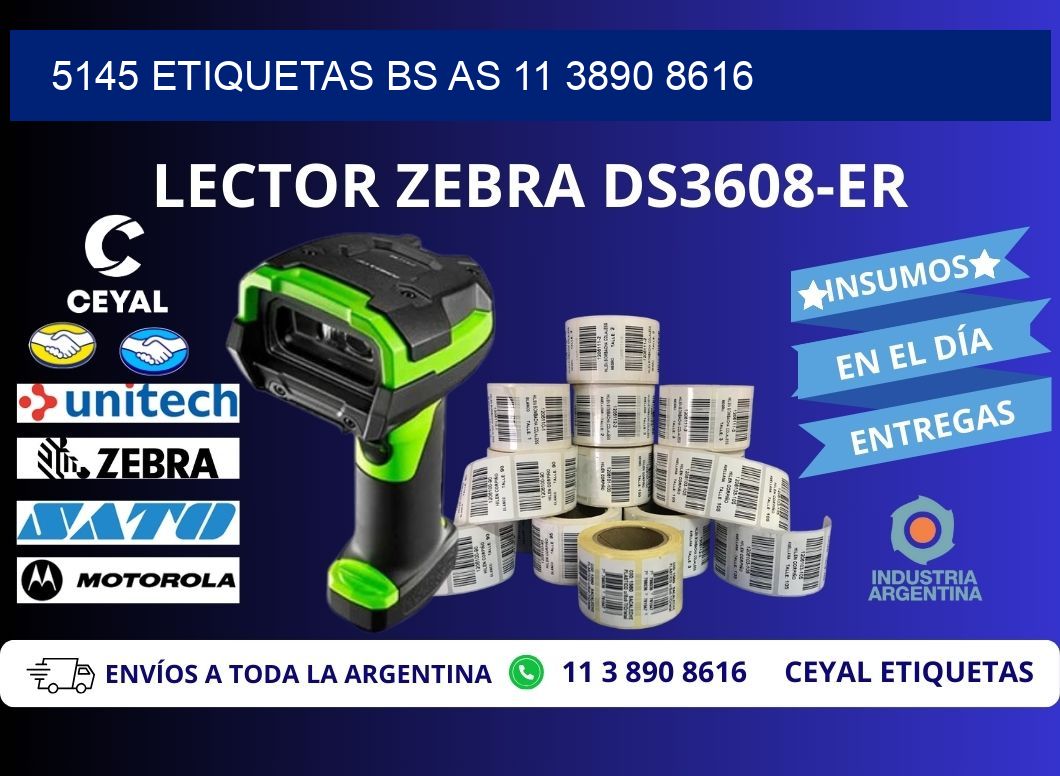 5145 ETIQUETAS BS AS 11 3890 8616