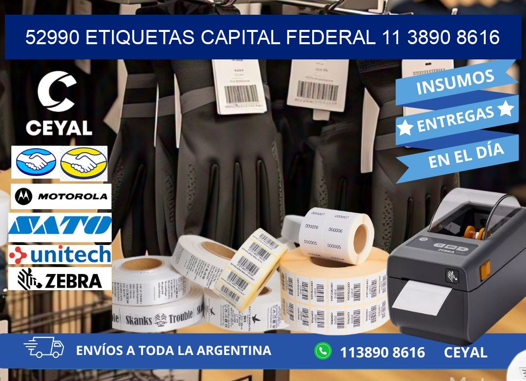 52990 ETIQUETAS CAPITAL FEDERAL 11 3890 8616