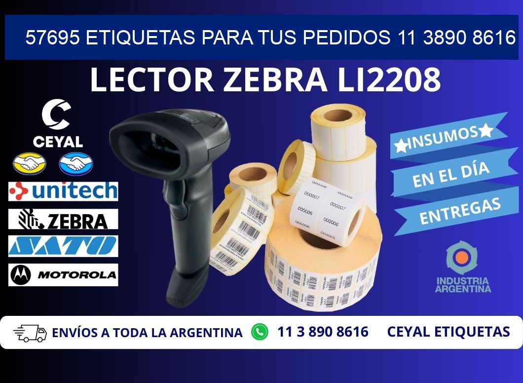 57695 ETIQUETAS PARA TUS PEDIDOS 11 3890 8616