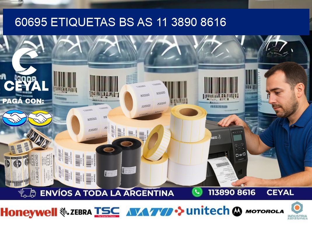 60695 ETIQUETAS BS AS 11 3890 8616