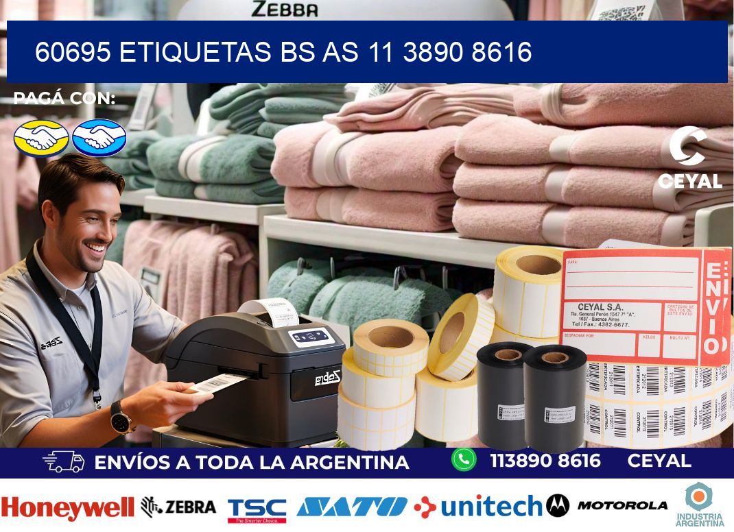 60695 ETIQUETAS BS AS 11 3890 8616