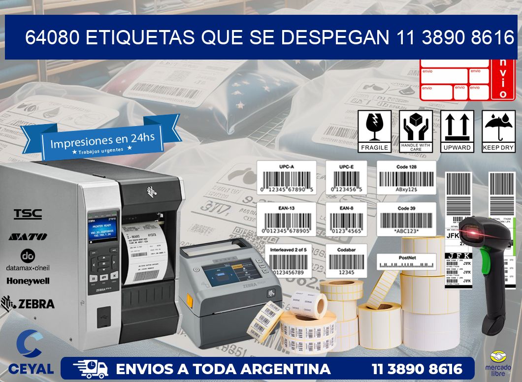 64080 ETIQUETAS QUE SE DESPEGAN 11 3890 8616