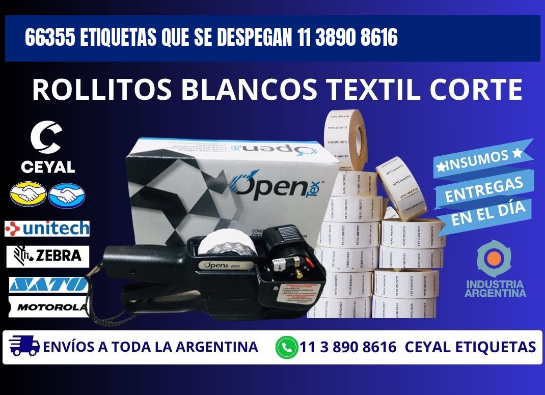 66355 ETIQUETAS QUE SE DESPEGAN 11 3890 8616
