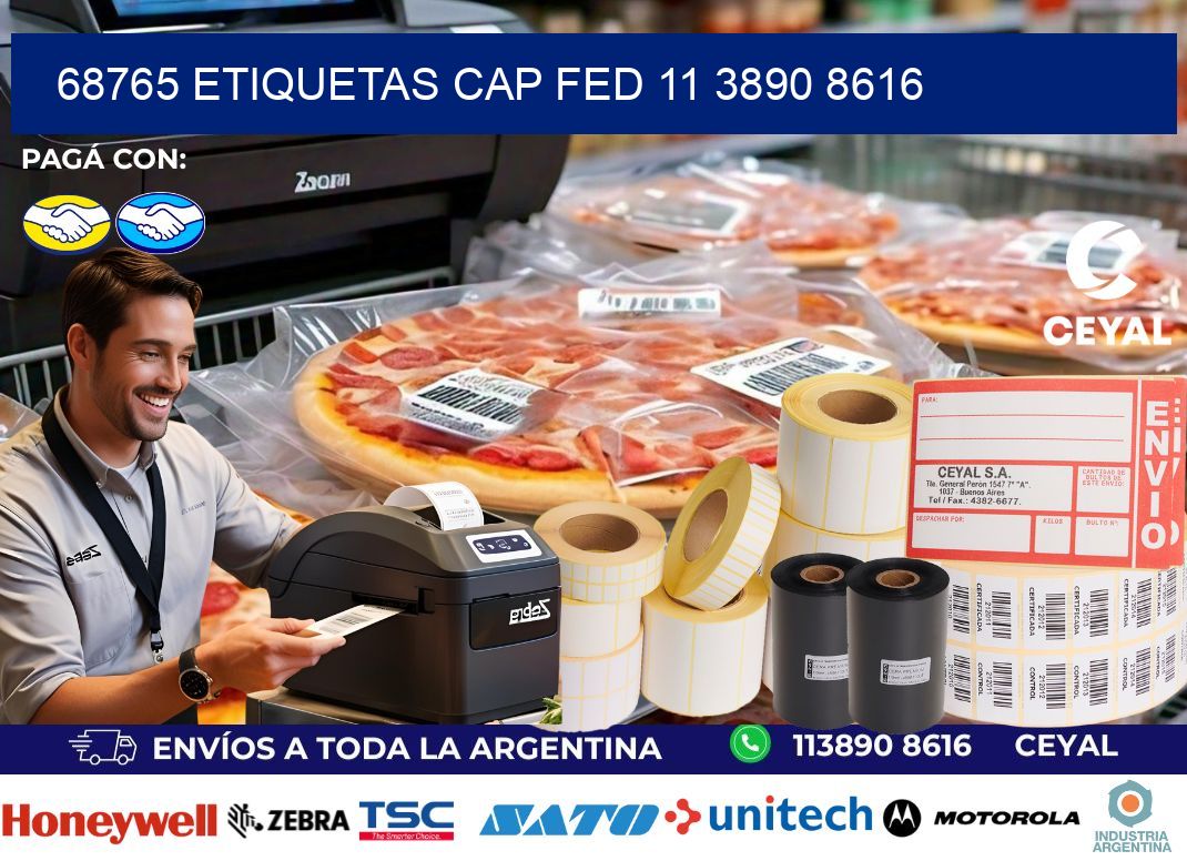68765 ETIQUETAS CAP FED 11 3890 8616