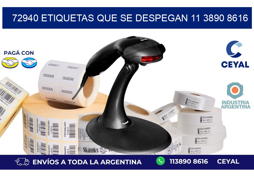 72940 ETIQUETAS QUE SE DESPEGAN 11 3890 8616