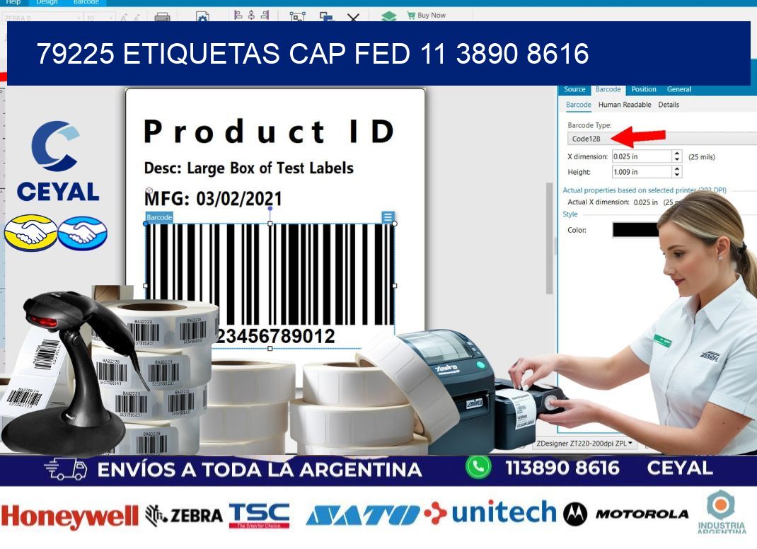 79225 ETIQUETAS CAP FED 11 3890 8616