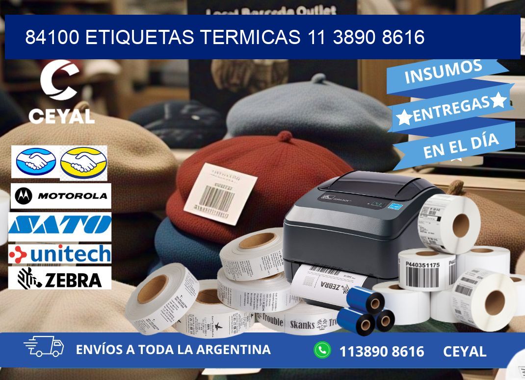 84100 ETIQUETAS TERMICAS 11 3890 8616