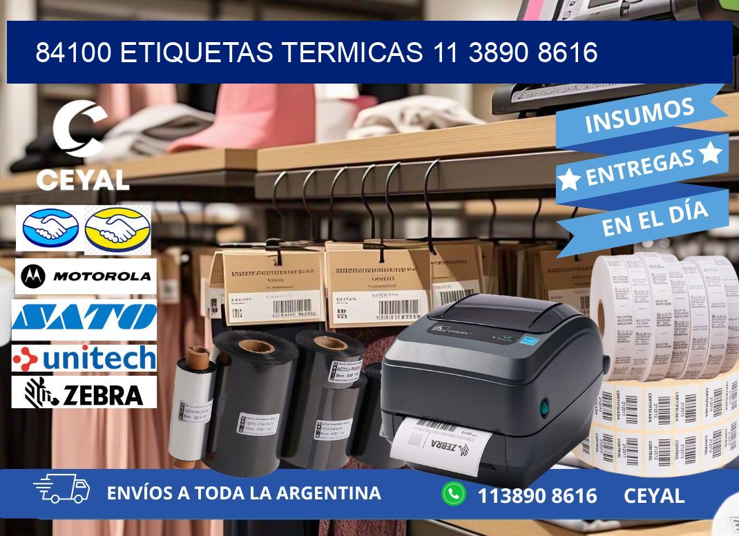 84100 ETIQUETAS TERMICAS 11 3890 8616