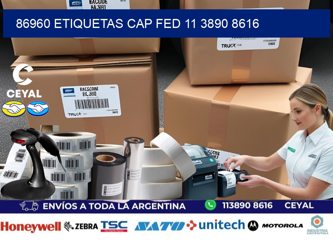 86960 ETIQUETAS CAP FED 11 3890 8616