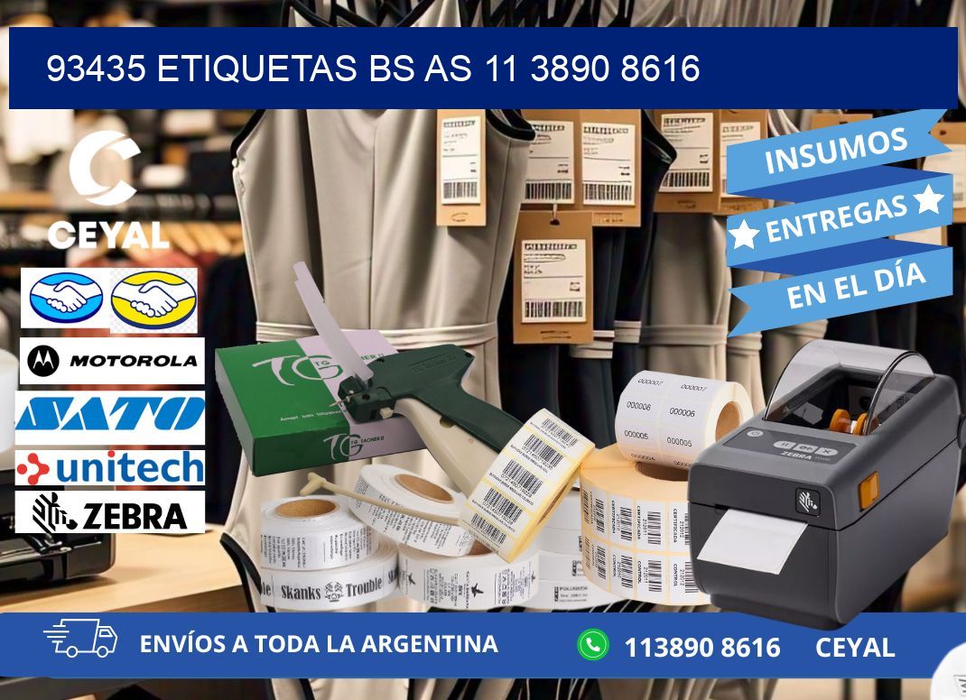 93435 ETIQUETAS BS AS 11 3890 8616