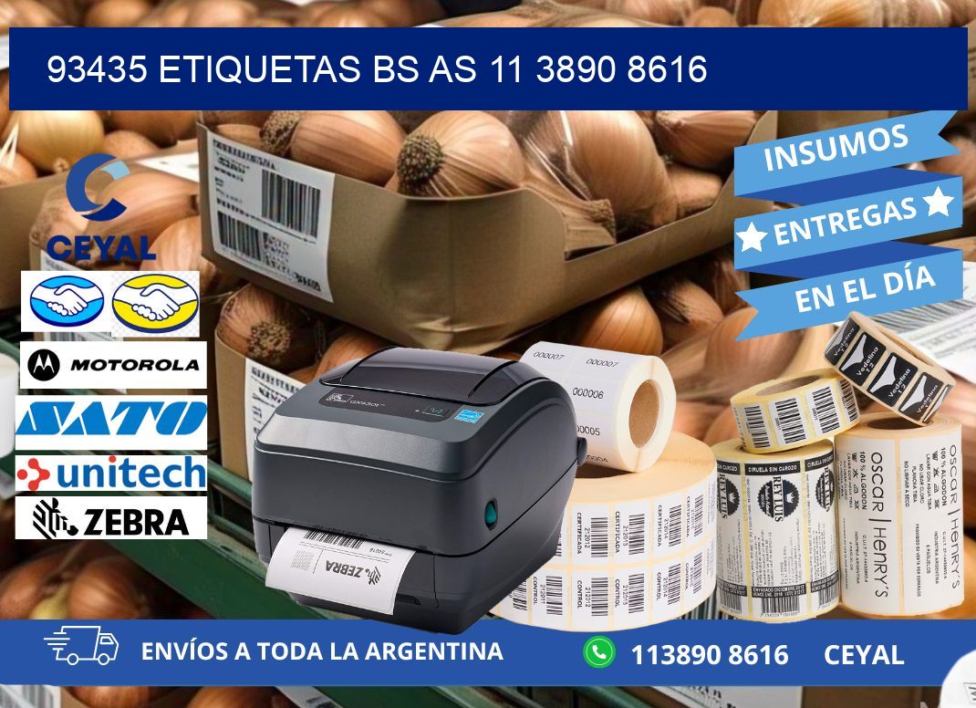 93435 ETIQUETAS BS AS 11 3890 8616