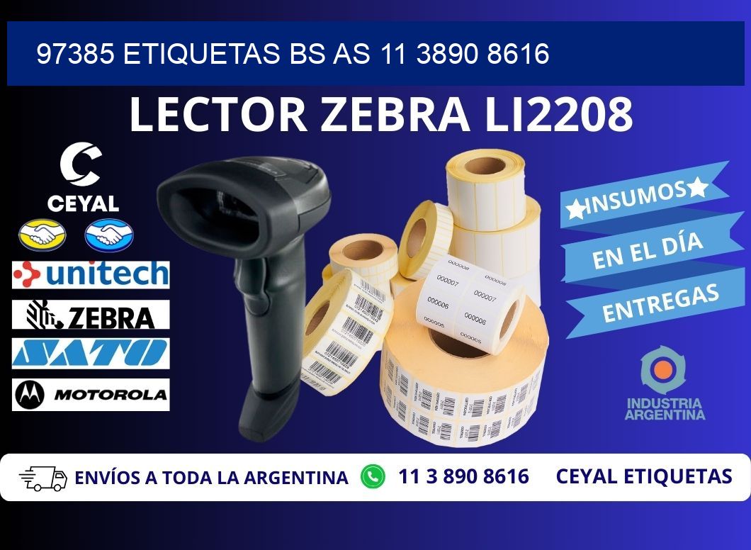 97385 ETIQUETAS BS AS 11 3890 8616