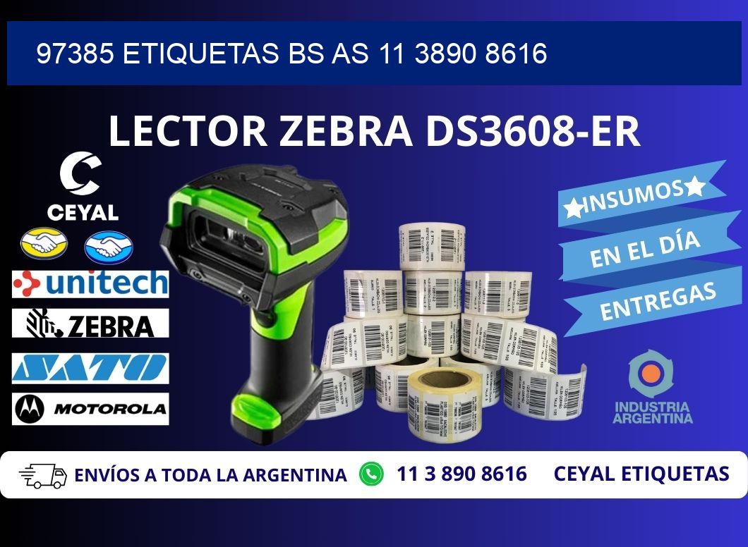 97385 ETIQUETAS BS AS 11 3890 8616