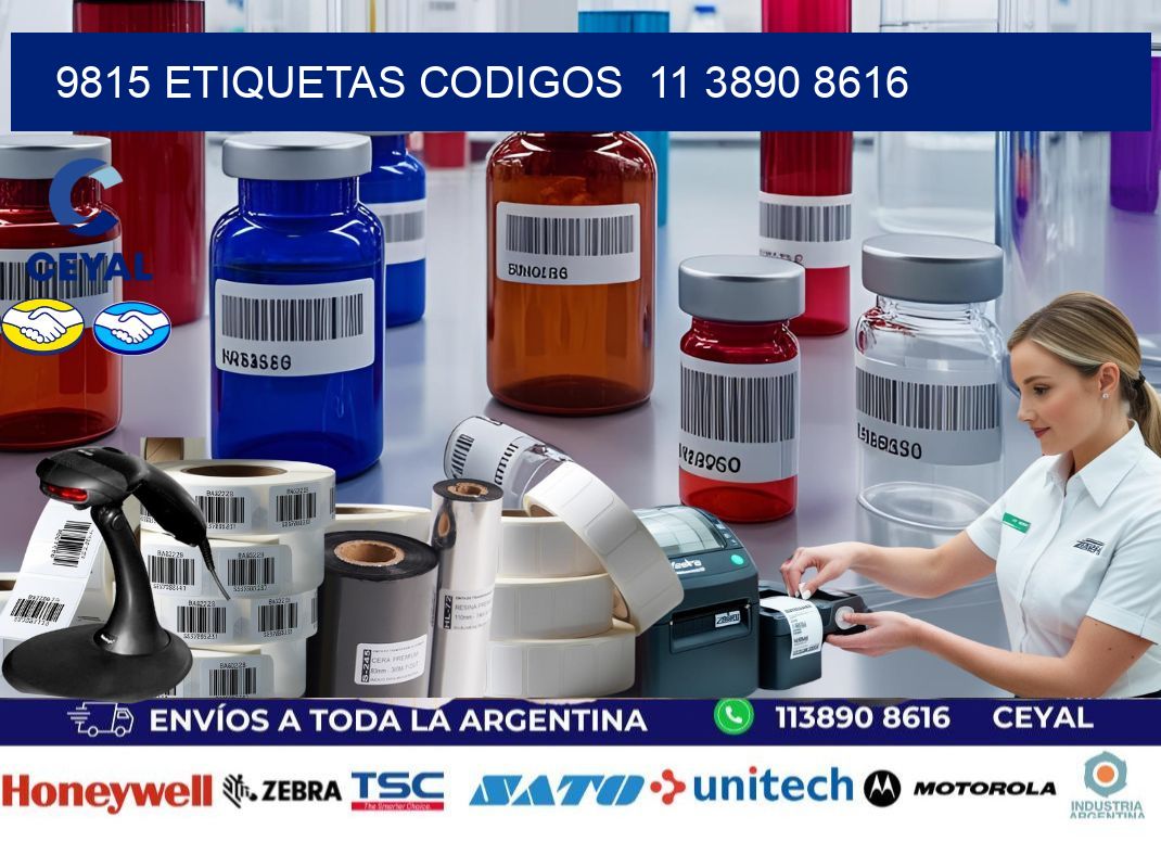 9815 ETIQUETAS CODIGOS  11 3890 8616