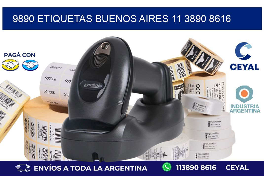 9890 ETIQUETAS BUENOS AIRES 11 3890 8616