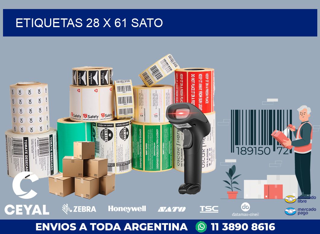 ETIQUETAS 28 x 61 SATO