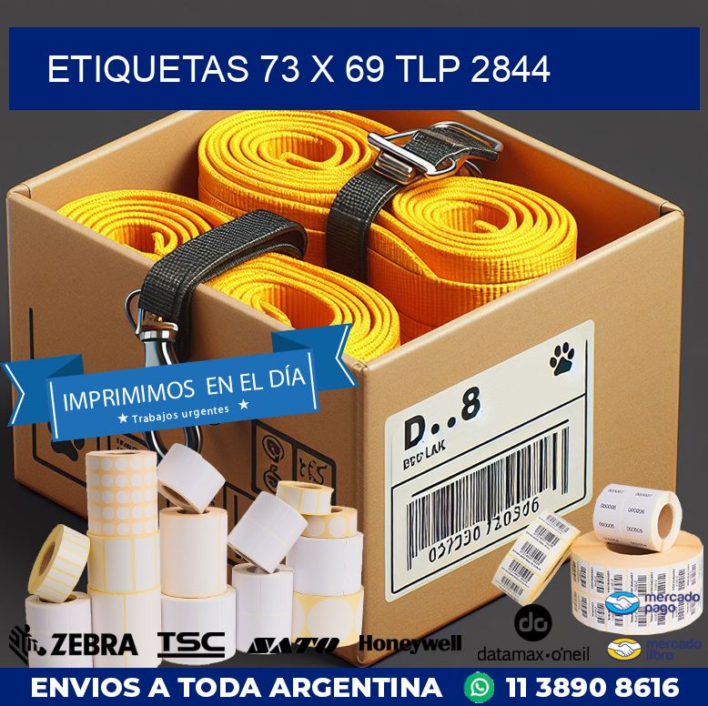 ETIQUETAS 73 x 69 TLP 2844