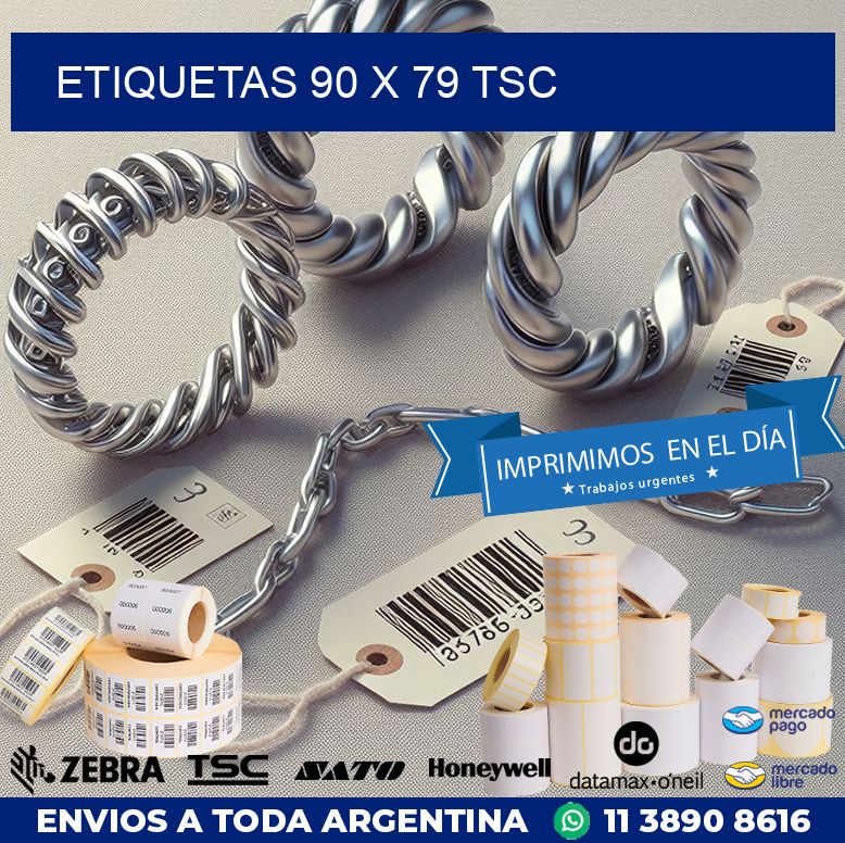 ETIQUETAS 90 x 79 TSC