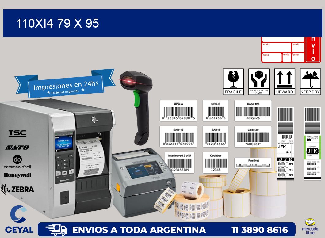 110Xi4 79 x 95