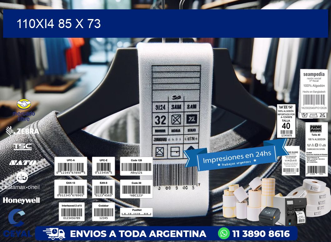 110Xi4 85 x 73