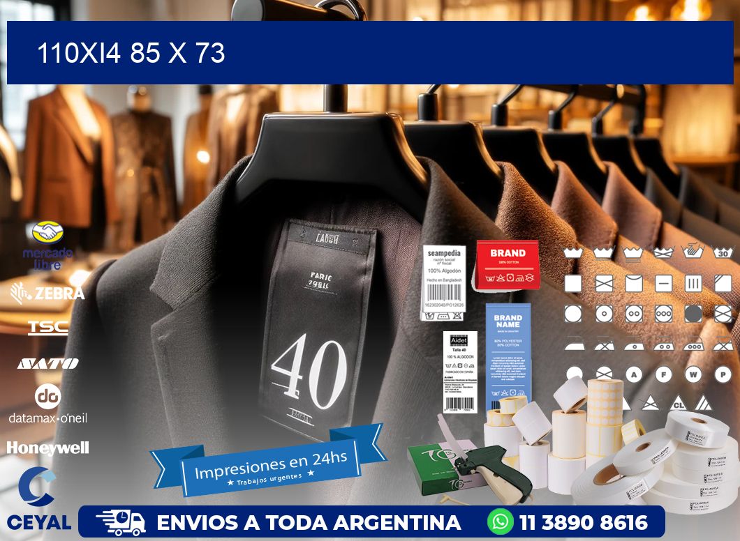 110Xi4 85 x 73