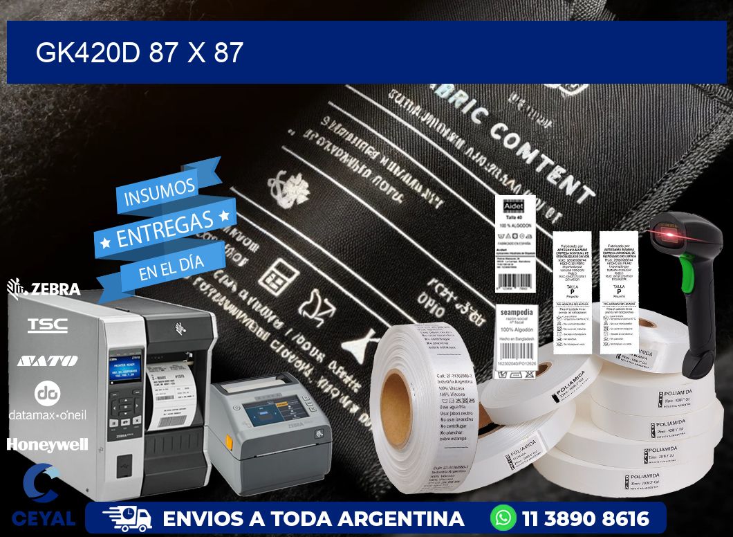 GK420D 87 x 87