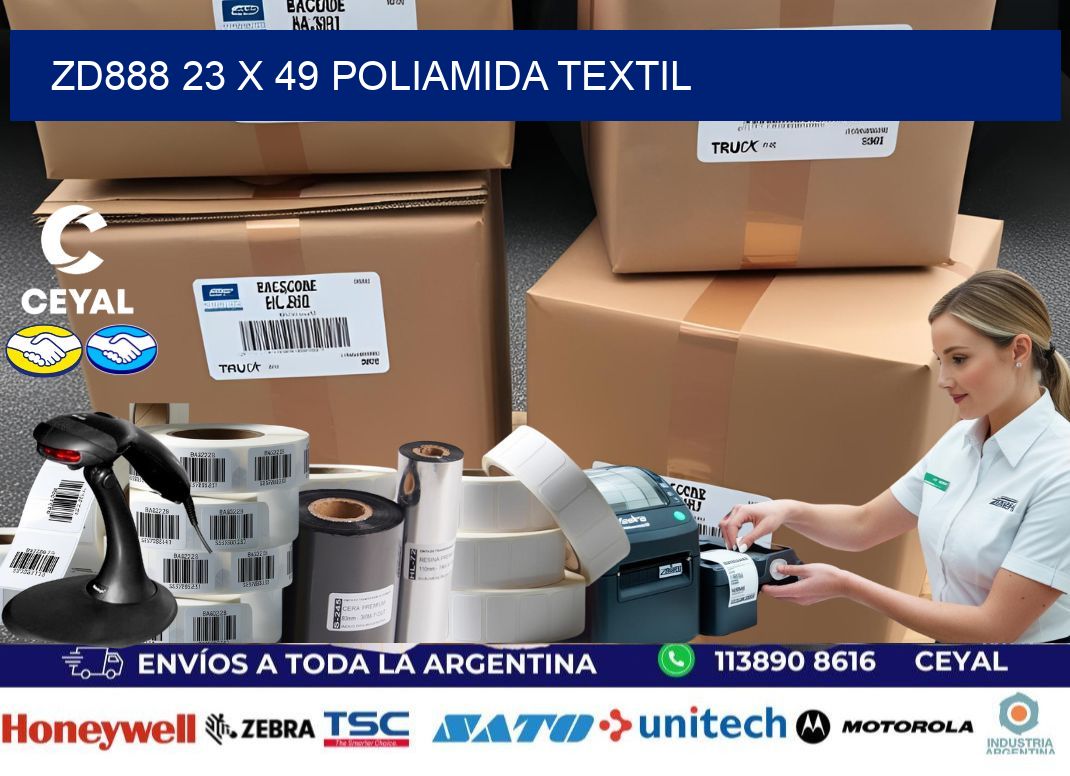 ZD888 23 x 49 POLIAMIDA TEXTIL
