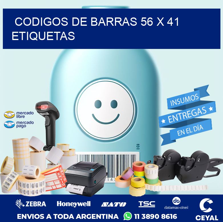 codigos de barras 56 x 41 etiquetas