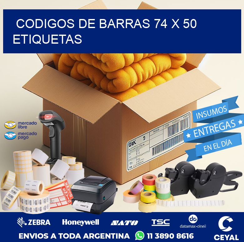 codigos de barras 74 x 50 etiquetas