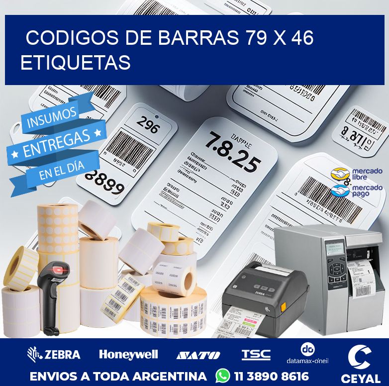 codigos de barras 79 x 46 etiquetas