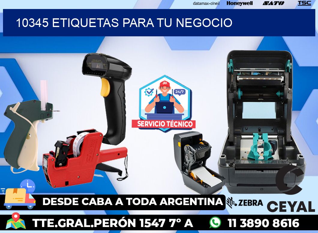 10345 etiquetas para tu negocio
