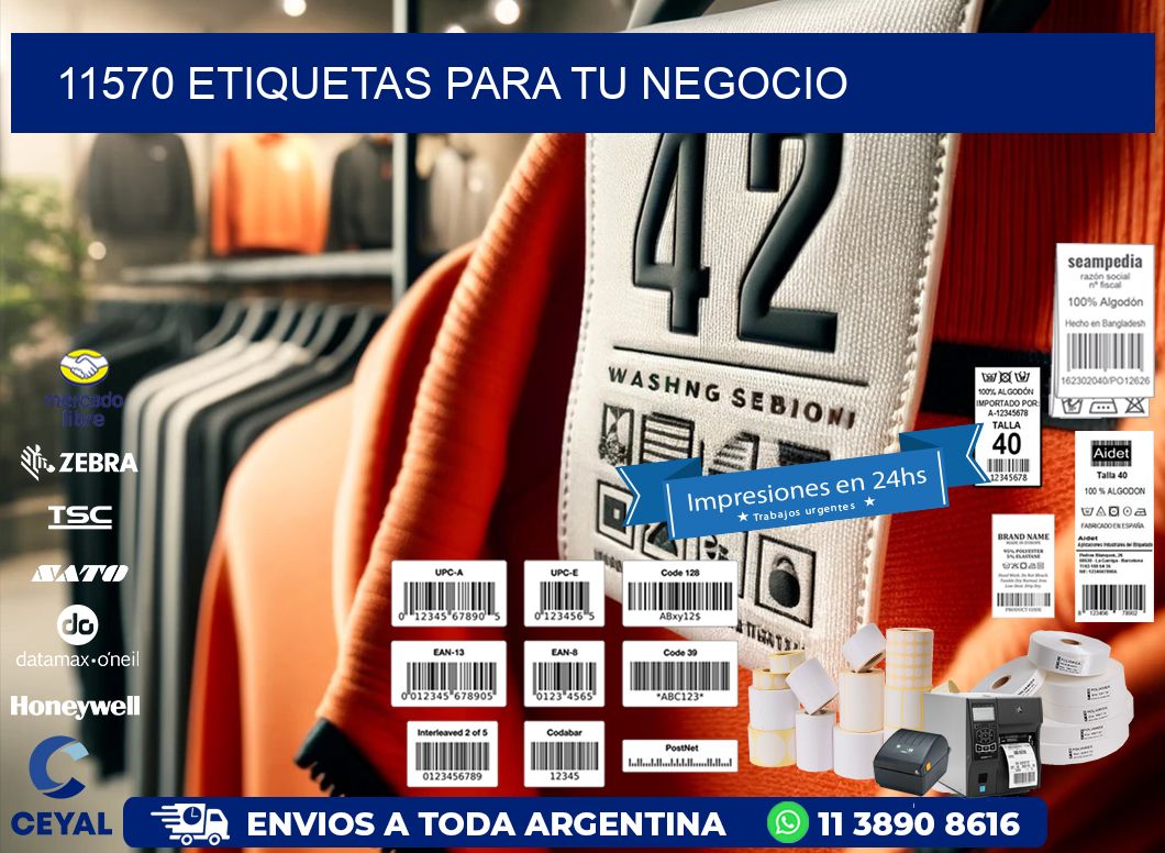 11570 etiquetas para tu negocio