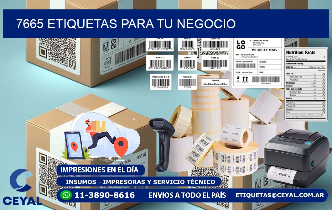 7665 etiquetas para tu negocio