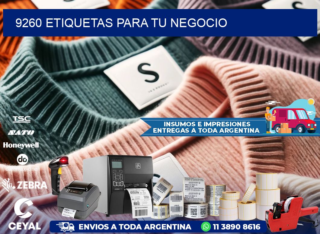 9260 etiquetas para tu negocio