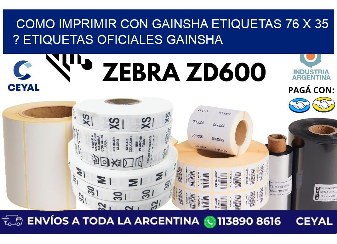 como imprimir con gainsha etiquetas 76 x 35 ? etiquetas oficiales gainsha