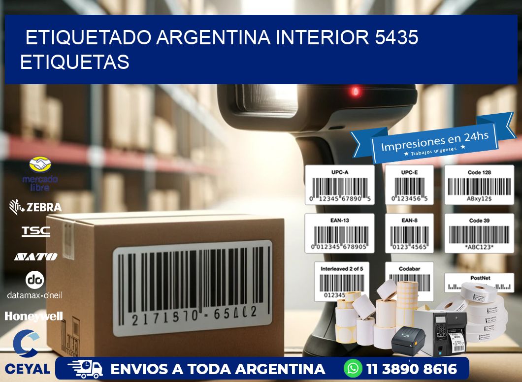 etiquetado argentina interior 5435 etiquetas