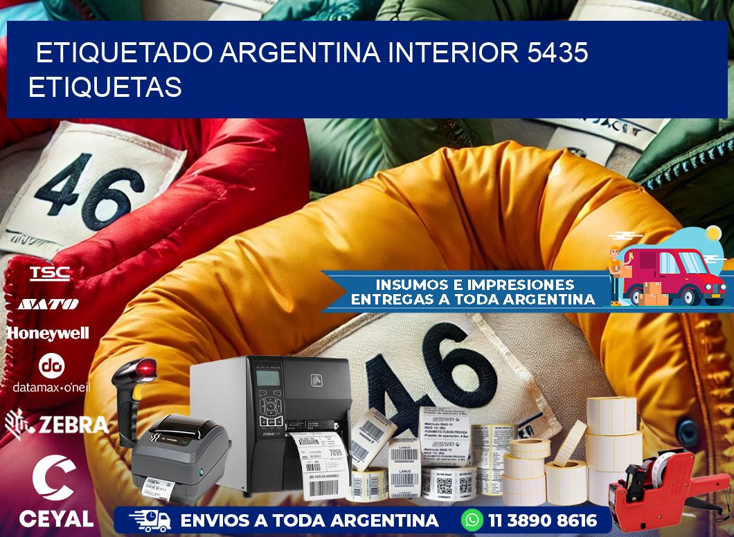 etiquetado argentina interior 5435 etiquetas