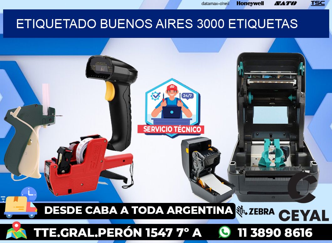 etiquetado buenos aires 3000 etiquetas