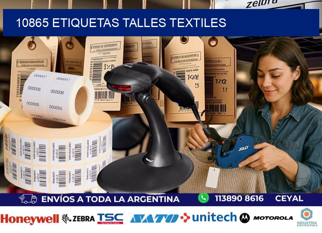 10865 ETIQUETAS TALLES TEXTILES