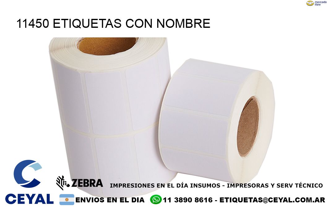 11450 etiquetas con nombre