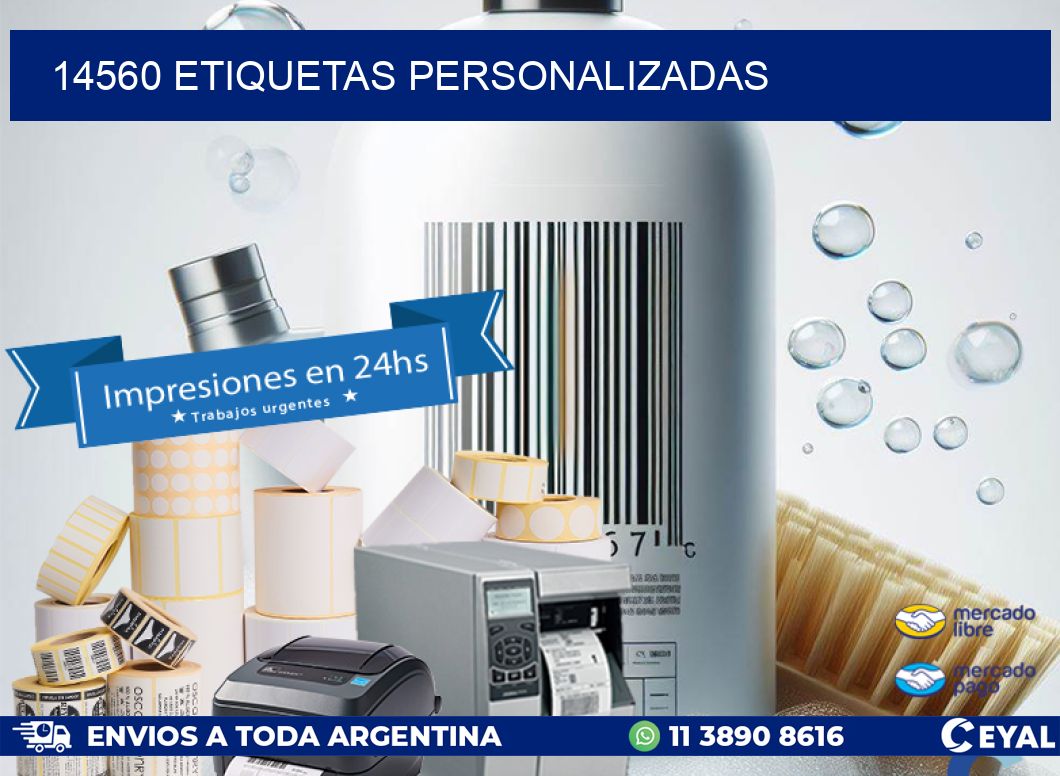 14560 Etiquetas personalizadas