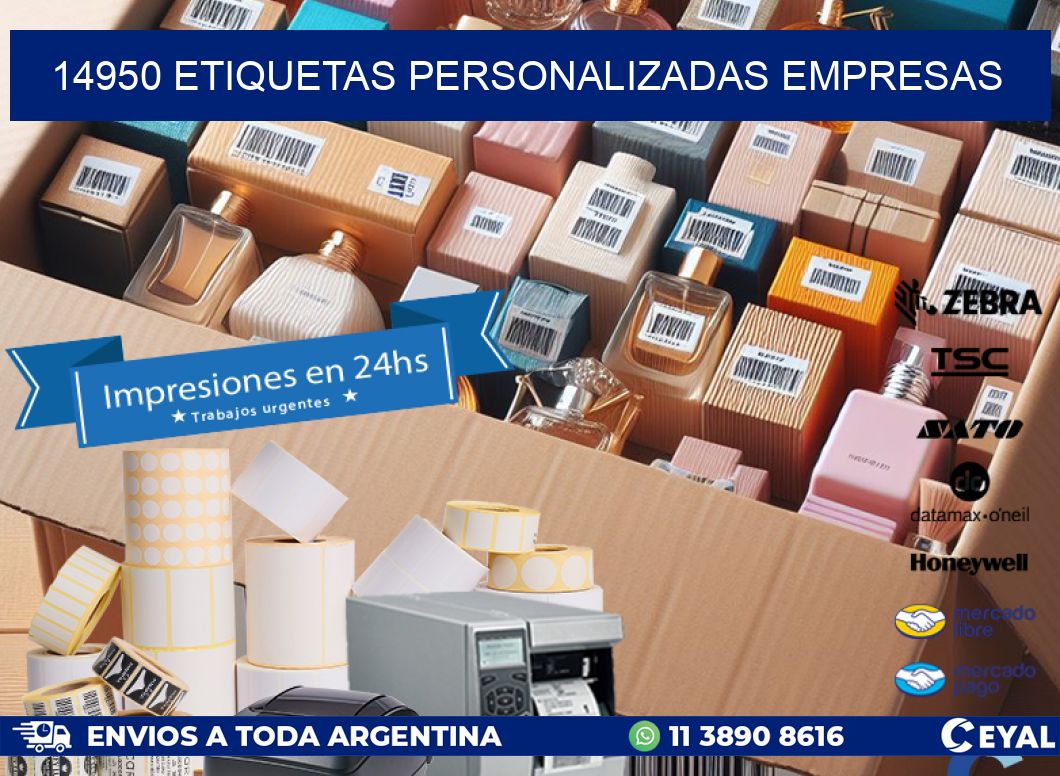 14950 Etiquetas personalizadas empresas
