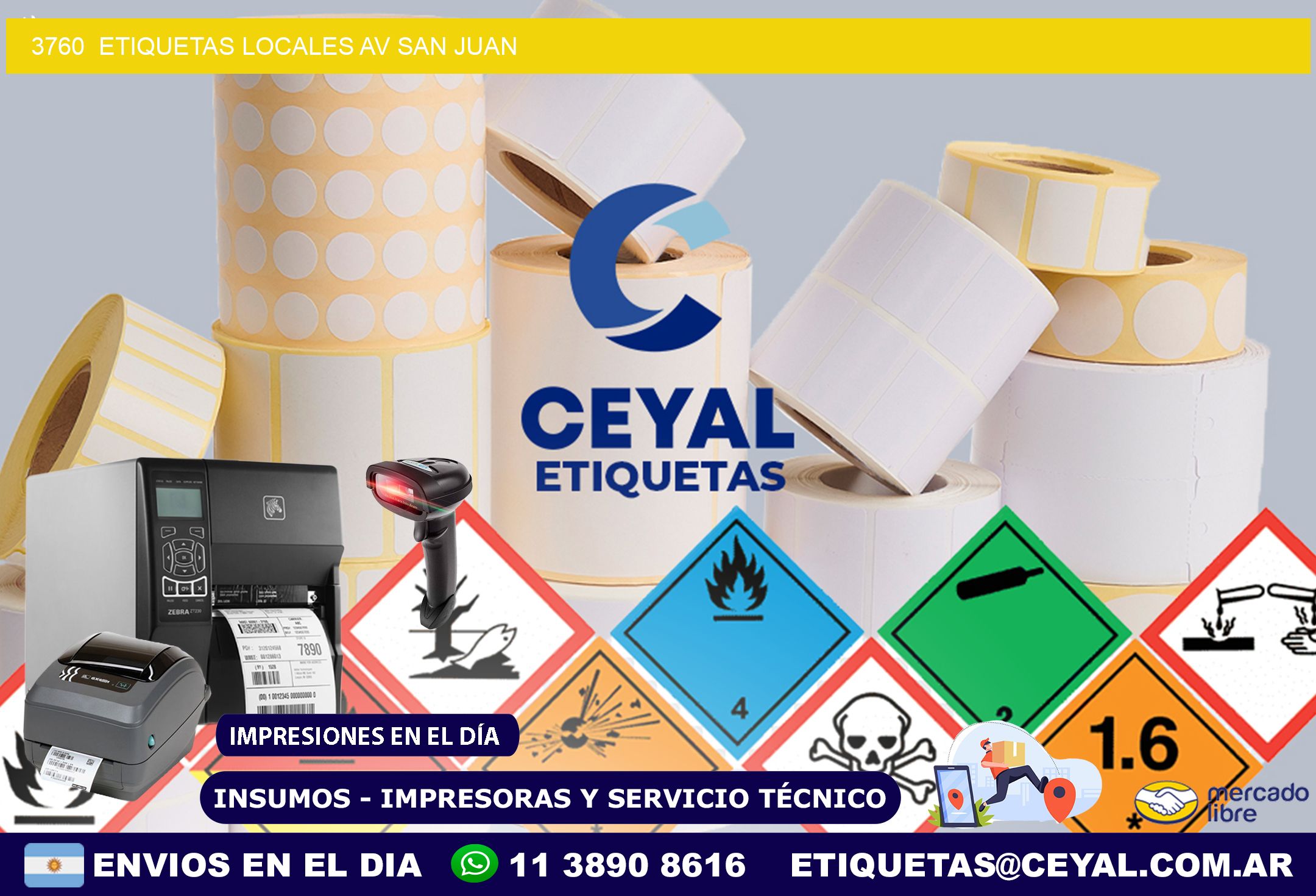 3760  etiquetas locales Av San juan