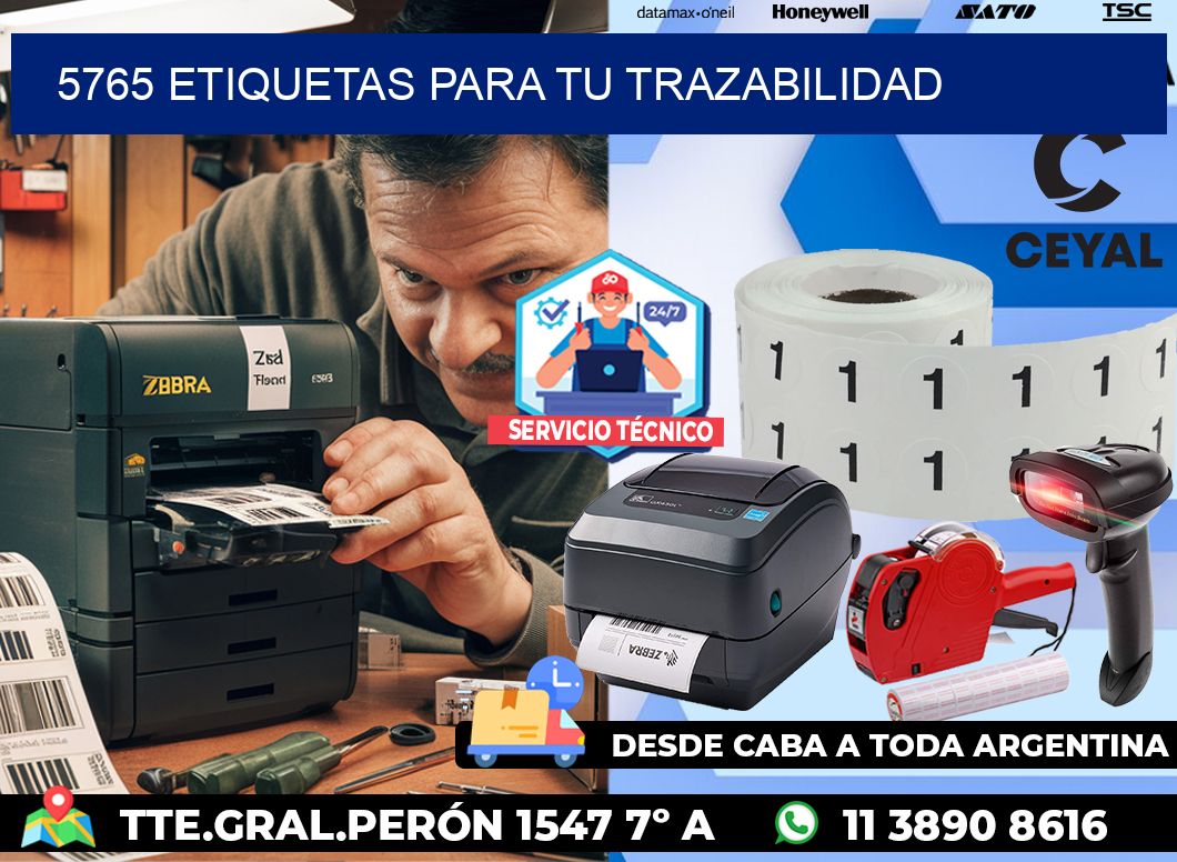 5765 etiquetas para tu trazabilidad