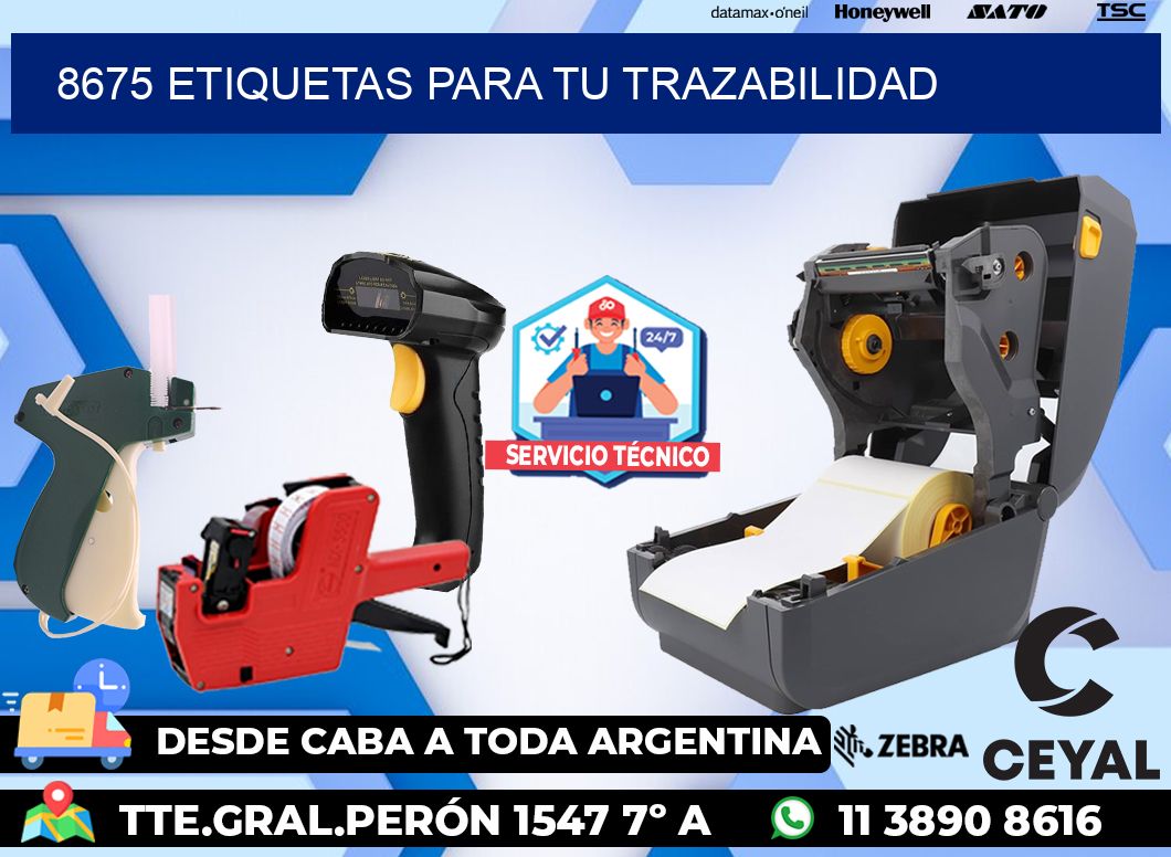 8675 etiquetas para tu trazabilidad