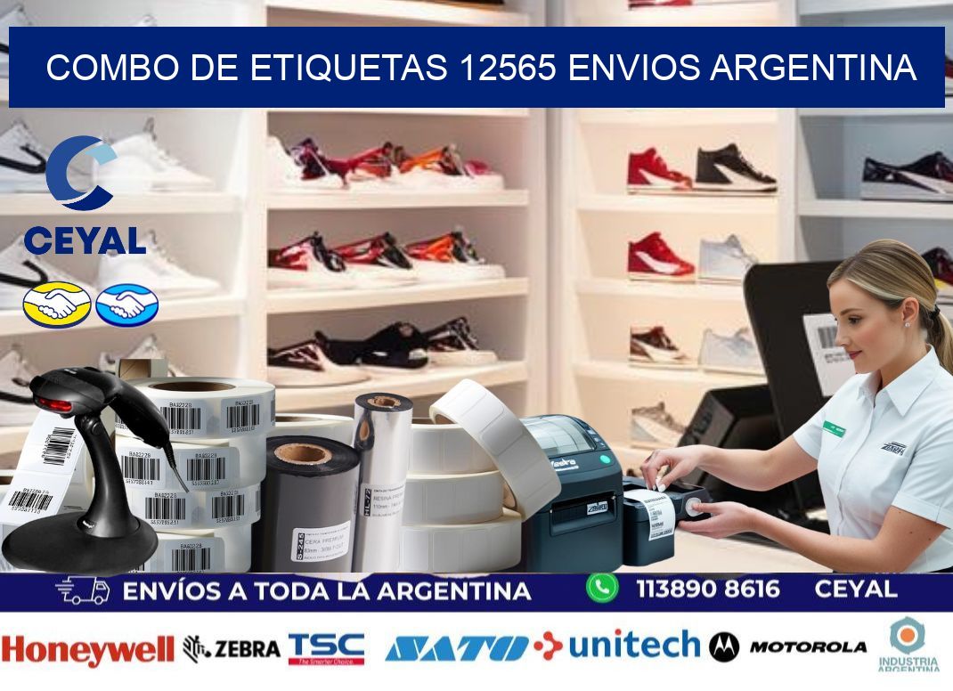 Combo de etiquetas 12565 ENVIOS ARGENTINA