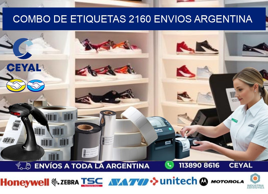 Combo de etiquetas 2160 ENVIOS ARGENTINA