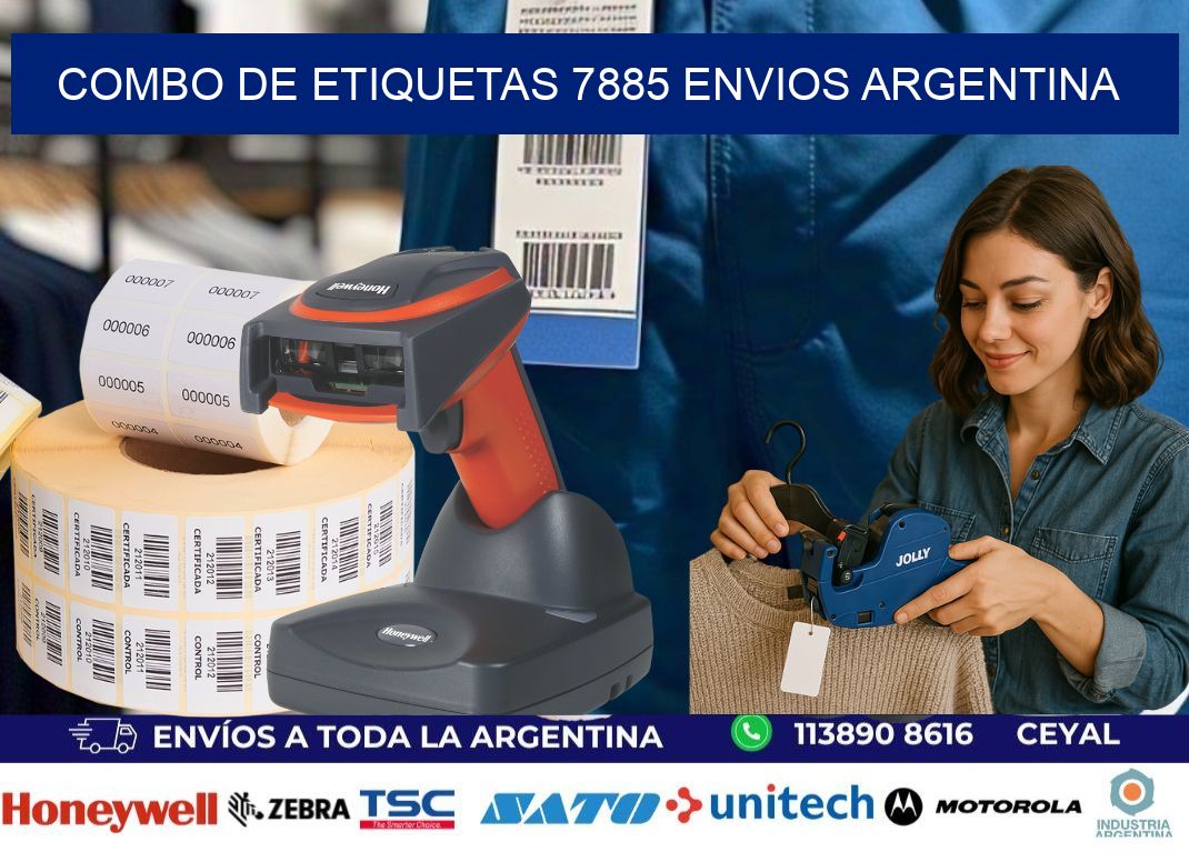 Combo de etiquetas 7885 ENVIOS ARGENTINA