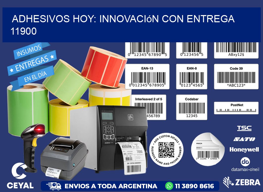 Adhesivos Hoy: Innovación con Entrega 11900
