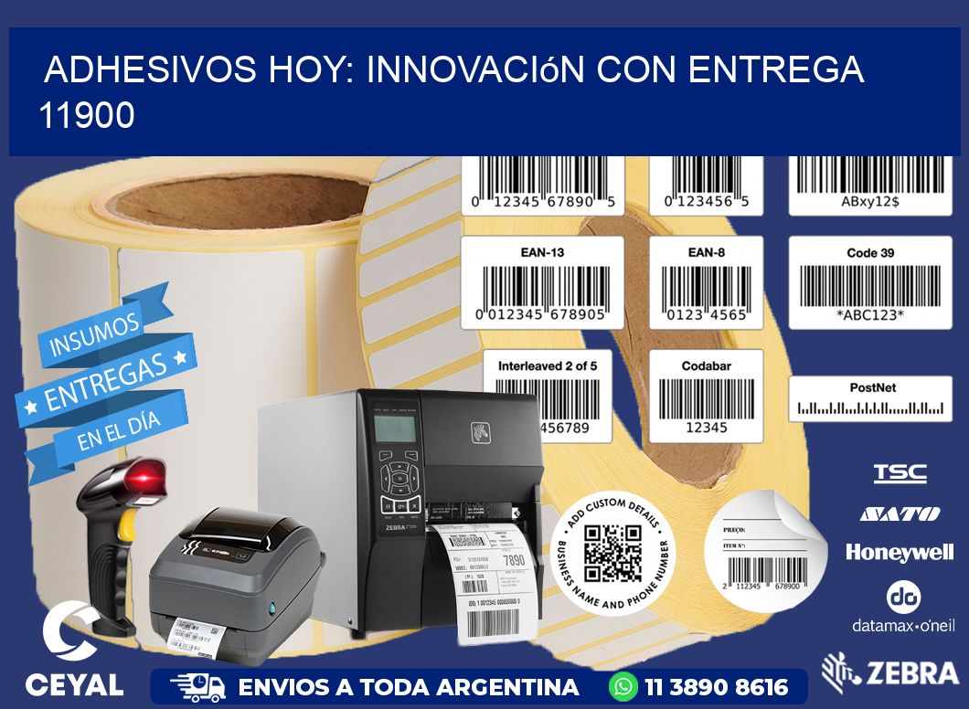 Adhesivos Hoy: Innovación con Entrega 11900